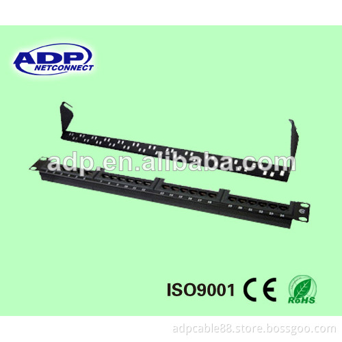 12, 18, 24, 48 Ports Cat5e CAT6 Patch Panel